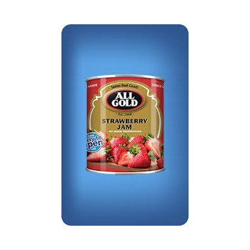 ALL GOLD STRAWBERRY JAM 450g