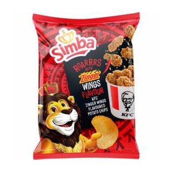 SIMBA KFC ZINGER CHIPS 125G