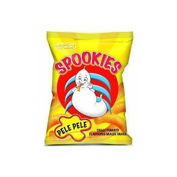 Spookies chips Pele Pele...