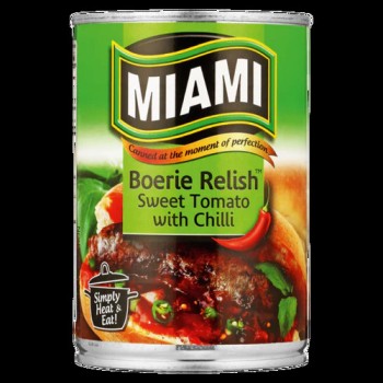 Miami Boerie Relish Chilli...