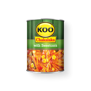 KOO CHAKALAKA - With Sweetcorn