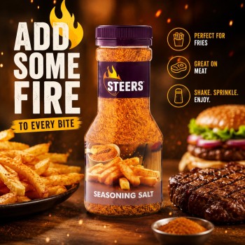 Steers Seasoning Salt 225g