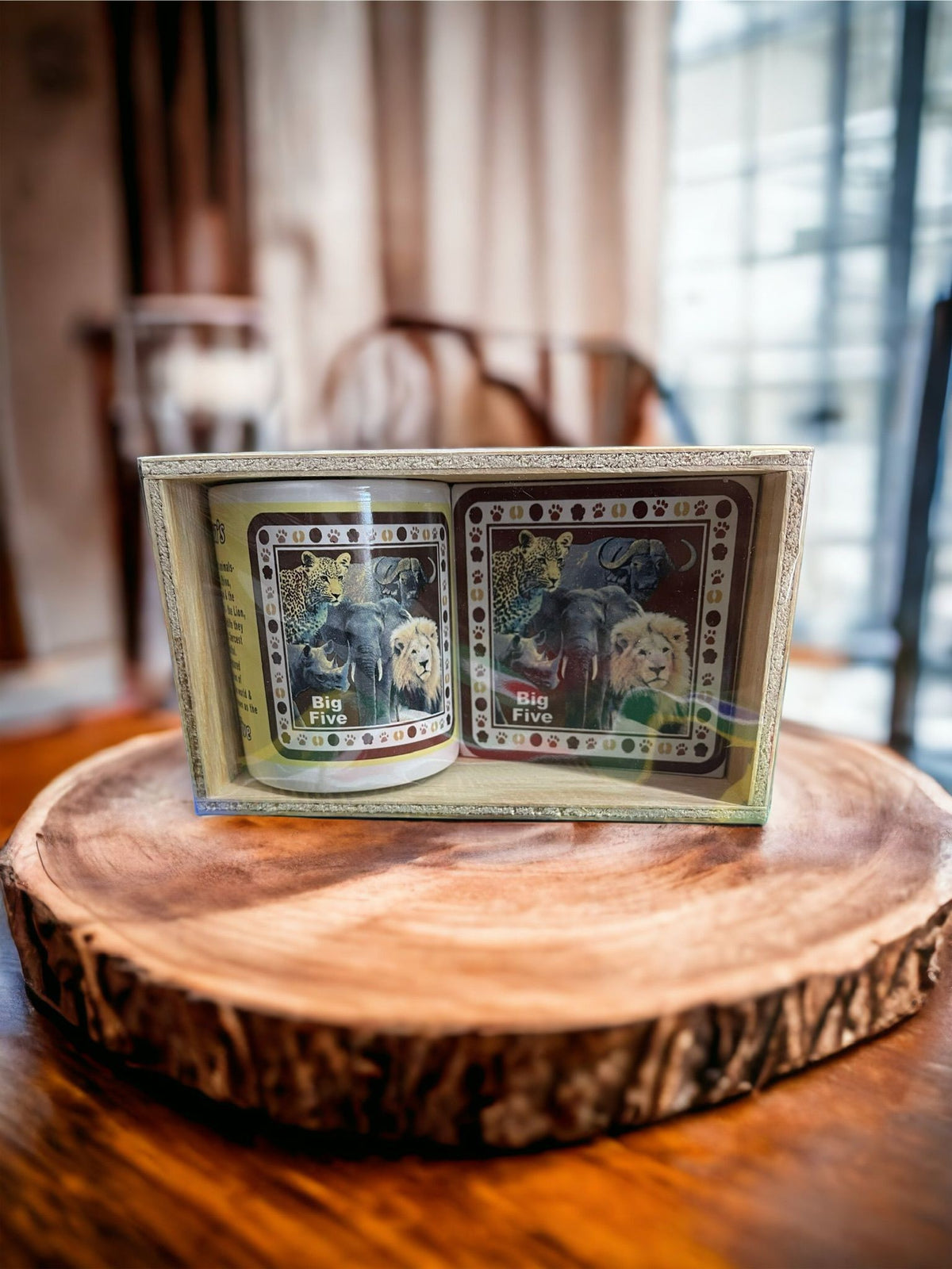 Big 5 Coffee Mug + Coaster