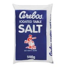 Cerebos Iodated Table Salt Blue 500g
