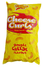 WILLARDS CHEESE CURLS 150G (4 per customer)