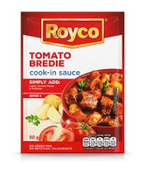 ROYCO COOK IN SAUCES TOMATO BREDIE 50g