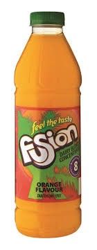 FUSION CORDIAL ORANGE 1 litre