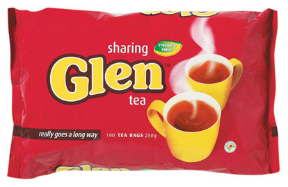 GLEN TEA 100 TEA BAGS