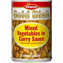 Gold Dish Mixed Veg in Curry Sauce 415g
