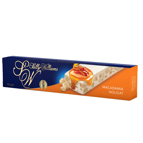 SALLY WILLIAMS NOUGAT MACADAMIA 110G