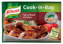 Knorr - Cook in a BAG ( spicy roast chicken)