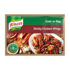 Knorr - Cook in a BAG ( sticky chicken wings)