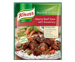 KNORR COOK IN SAUCE - HEART BEEF STEW AND ROSEMARY