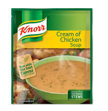 KNORR SOUP SACHET - CREAM OF CHICKEN