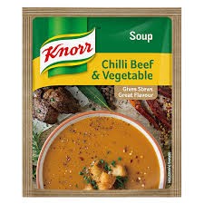 KNORR SOUP SACHET - Chilli Beef & Veg