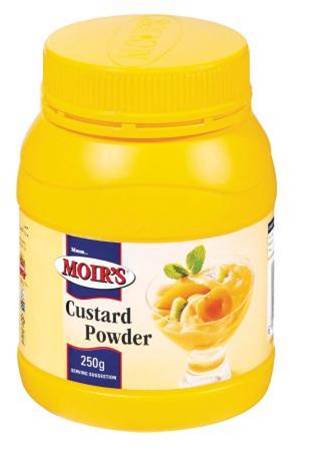 MOIRS CUSTARD POWDER CANS 250G
