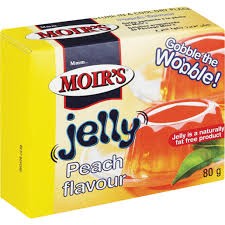 MOIRS JELLY - Peach