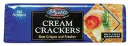 Bakers Cream Crackers 200g