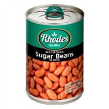 Rhodes Canned Red Speckled Sugar Beans In Brine 410g