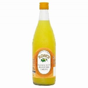 Roses Passion Fruit Cordial 750ml (2 per customer)