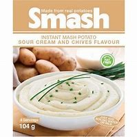 SMASH - Instant Potato Mash SOUR CREAM & CHIVES