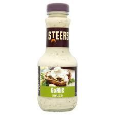 Steers Sauce Garlic 375ml