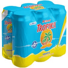 Tropika cans 300ml - Pineapple ( 6 pack )